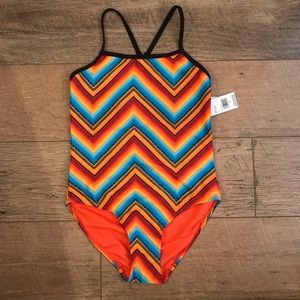 Girls One Piece Swimsuit Joe Boxer